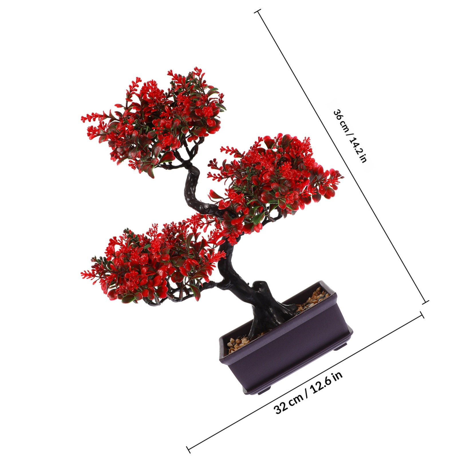 人工盆栽リアルなシミュレーションフェイク盆栽、室内リビングル - Bonsai Garden And Cafe のレビューと価格